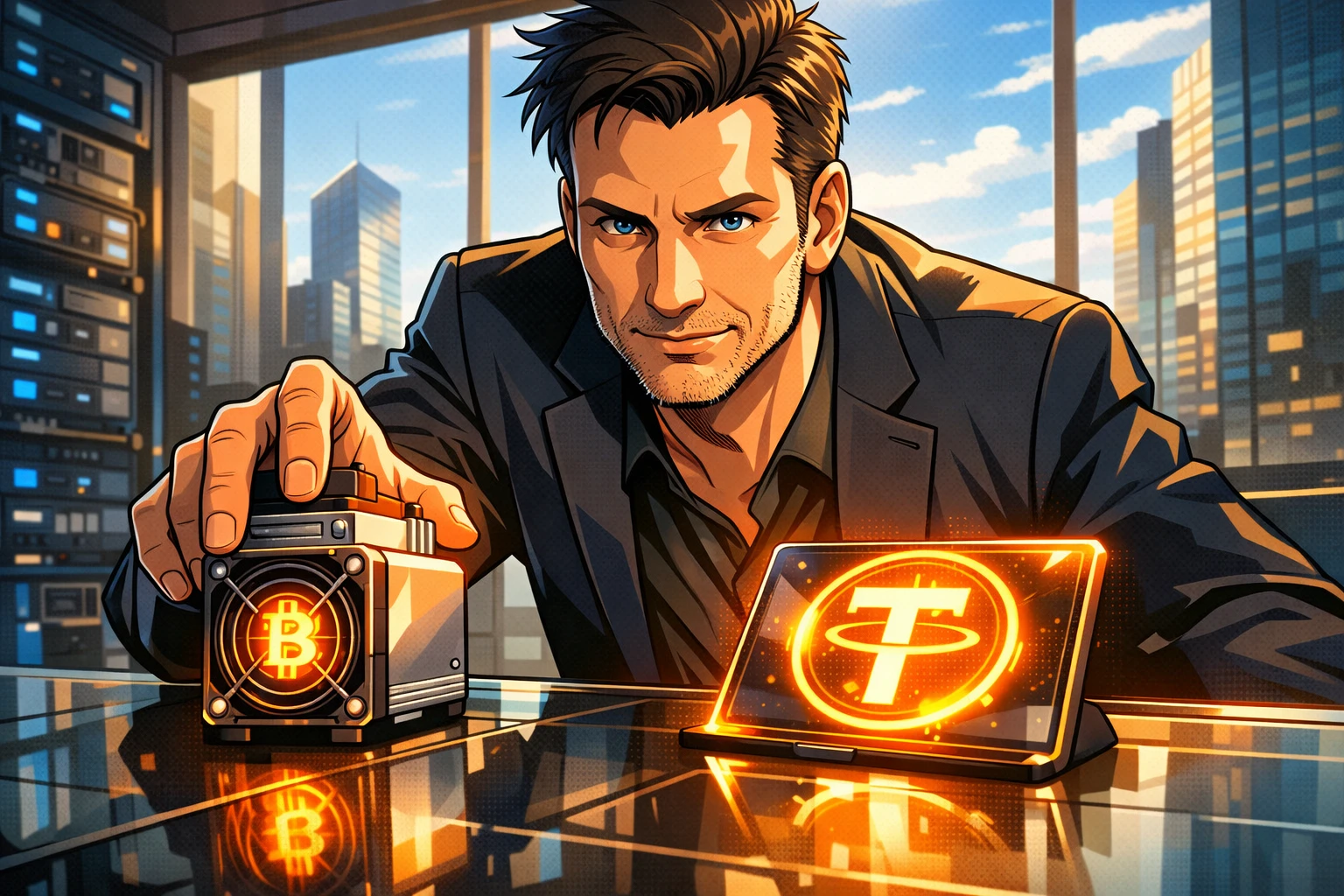 Tether sort du minage de Bitcoin ! Northern Data a vendu sa main gauche à sa main droite à des cadres supérieurs. Quel est le secret de cet accord de 200 millions de dollars ?