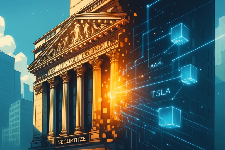 Securitize、来年第1四半期に「フルチェーン」株式取引市場の立ち上げをプレビュー：本物の上場企業の株式をチェーン上に置き、DeFi相互作用に参加