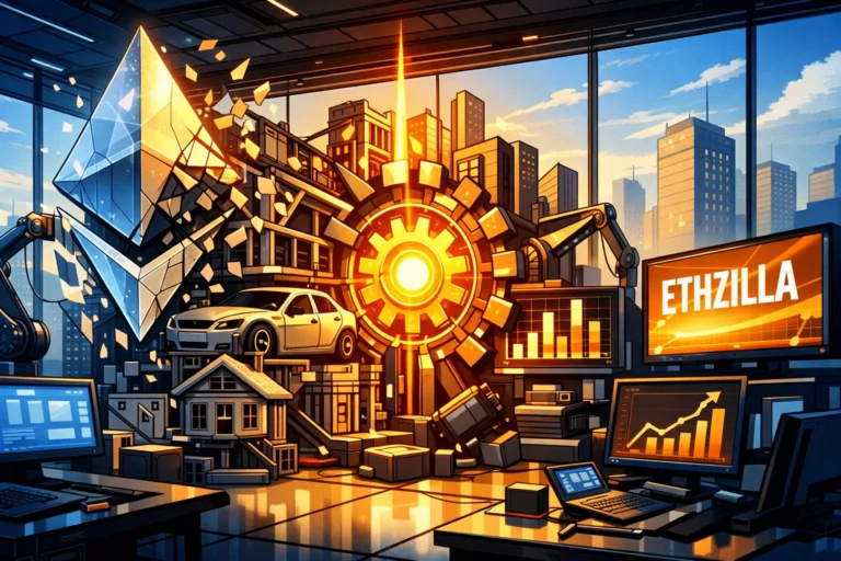 Ethereum Treasury ETHZilla는 부채 상환을 위해 24,291 ETH를 판매합니다: DAT에서 RWA 토큰화로 이동